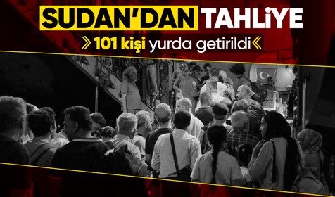 Milli Savunma Bakanlığı: Sudan'daki 101 vatandaşımız yurda getirildi