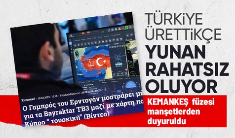 Türkiye'nin yeni seyir füzesi KEMANKEŞ ortaya çıktı Yunan'ı telaş sardı