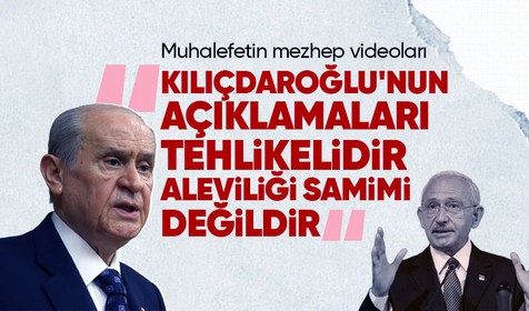 Son dakika... Kemal Kılıçdaroğlu'nun 'Alevi' videosu tartışmaları sürüyor! Devlet Bahçeli: Etnik ve mezhep temelli siyaset çok tehlikelidir