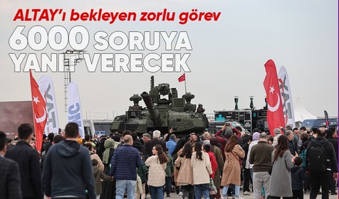 Yeni Altay tankı seri üretim öncesi 6 bin soruya yanıt verecek