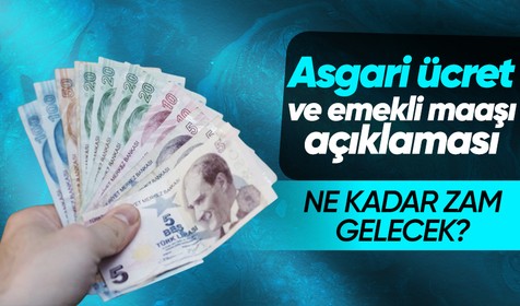 Bakan Bilgin'den asgari ücret ve emekli maaşı açıklaması! Asgari ücret ve emekli maaşına ne kadar zam gelecek?