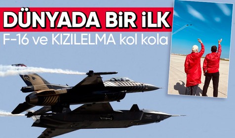 Selçuk Bayraktar paylaştı: Bayraktar Kızılelma ile Türk Hava Kuvvetleri akrobasi timi SOLOTÜRK gösteri yaptı