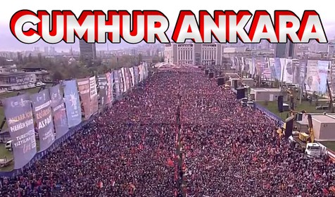 Son dakika haberleri... AK Parti'nin Ankara Mitingi'ndeki kalabalık objektiflere böyle yansıdı