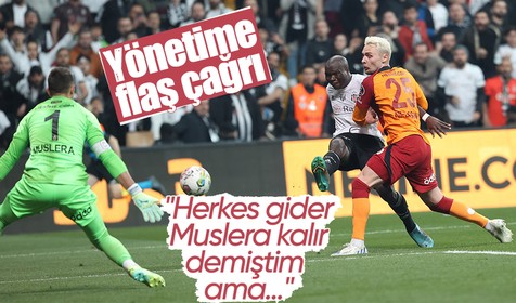 Beşiktaş yenilgisi sonrası Galatasaray'a flaş Muslera çağrısı! "Herkes gider Muslera kalır demiştim ama..."