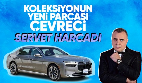 Oktay Kaynarca BMW'nin son model elektrikli otomobiline servet harcadı