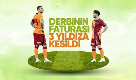 Galatasaray'da Beşiktaş yenilgisinin faturası 3 yıldıza kesildi! Okan Buruk kararını verdi