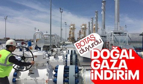 Son dakika! BOTAŞ'tan doğal gaz indirimi açıklaması!