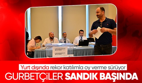Türkiye 14 Mayıs seçimlerine hazırlanırken yurt dışında da oy verme işlemi sürüyor: Yurt dışında kaç kişi oy kullandı?