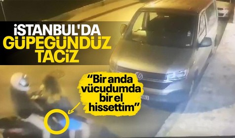 Genç kadın bir anda vücudumda bir el hissettim diyerek tacizi anlattı! Sarıyer'de motosikletli tacizci her yerde aranıyor