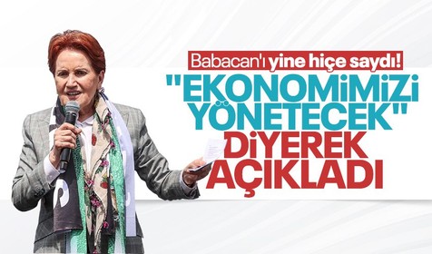 İYİ Parti Genel Başkanı Meral Akşener'den flaş sözler: "Ekonomimizi Bilge Yılmaz yönetecek" Gözler Ali Babacan'a çevrildi
