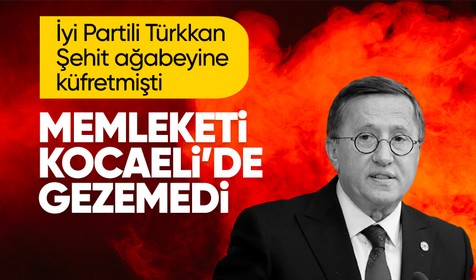 Şehit yakınına küfür eden İYİ Partili Lütfü Türkkan memleketinde gezemedi: Vatan haini Lütfü