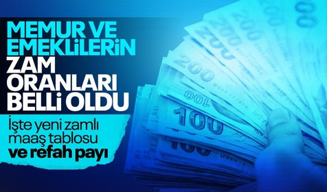 Son dakika! Enflasyonun ardından memur zammı, emekli zammı netleşiyor! 4 aylık zam oranı belli oldu