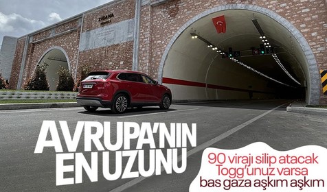Yeni Zigana Tüneli hizmete giriyor