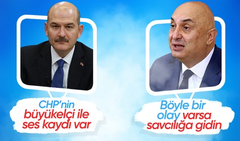 İçişleri Bakanı Süleyman Soylu'nun casusluk iddialarına karşı CHP'den yanıt geldi: Böyle bir olay varsa savcılığa gidin