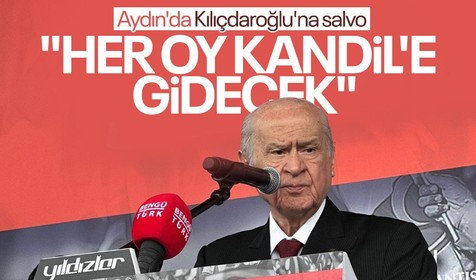 MHP lideri Devlet Bahçeli'den Aydın'da flaş açıklamalar