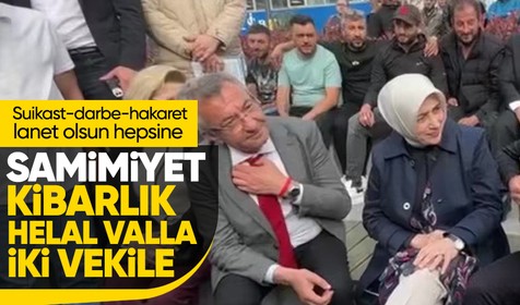 AK Partili Özlem Zengin ile CHP'li Engin Altay sokakta birlikte 'Gesi Bağları' türküsünü söyledi