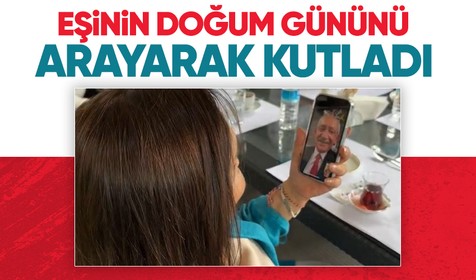 Kemal Kılıçdaroğlu eşi Selvi Kılıçdaroğlu'nun doğum gününü görüntülü arayarak kutladı