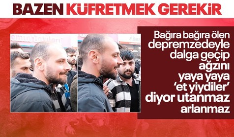 Sokak röportajında Kahramanmaraş depreminde hayatını kaybeden depremzedeyle dalga geçen canlı sinir krizine soktu