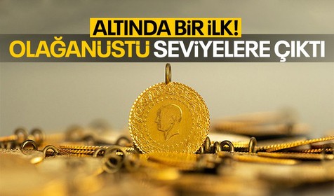 Altın fiyatları hafta içinde çifte rekora imza attı! Bununla birlikte çok önemli bir gelişme daha yaşandı