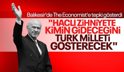MHP Genel Başkanı Devlet Bahçeli Balıkesir'de halka hitap etti