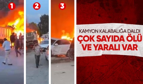 Son dakika! Hatay'da kontrolden çıkan kamyon asker uğurlayanların arasına daldı: 12 ölü 31 yaralı