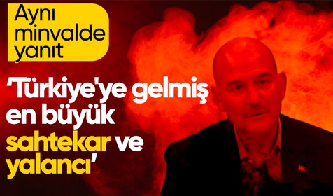 Bakan Soylu'dan İmamoğlu'na cevap: Türkiye'ye gelmiş en büyük yalancı ve sahtekardır, Allah bu adamdan Türkiye'yi kurtarsın