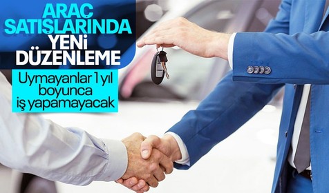 Ticaret Bakanlığı'ndan araç satışında yeni düzenleme! Fiyat dengesizliğini önlemek için...