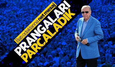 Cumhurbaşkanı Erdoğan Türkiye'ye yapılan saldırılar üzerinden mesaj verdi! İstikrarsızlık prangalarını tek tek parçaladık