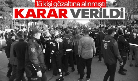 Erzurum'da yaşanan gerginlikte gözaltına alınan 15 şüpheli serbest bırakıldı