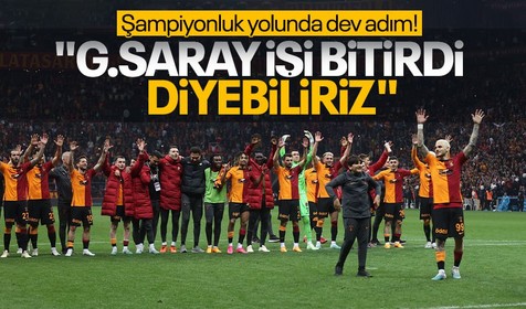 Usta yorumcudan şampiyonluk yorumu! "Galatasaray bu işi bitirdi diyebiliriz"