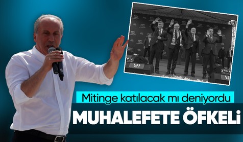 En çok merak edilenler arasındaydı: Muharrem İnce, Millet İttifakı'nın Tandoğan Mitingi'ne katılmadı