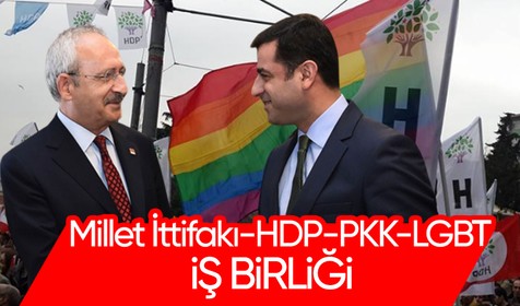 Millet İttifakı'nın ve Kılıçdaroğlu'nun, HDP, PKK ve LGBT ile yaptığı iş birliği gözler önüne böyle serildi... Tek tek tescillendi!