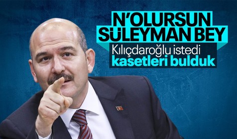 Sülayman Soylu, İnce'nin kararı sonrası Kılıçdaroğlu'na böyle yüklendi: Benden CHP’li bir vekilin kasedini bulmamı istedi