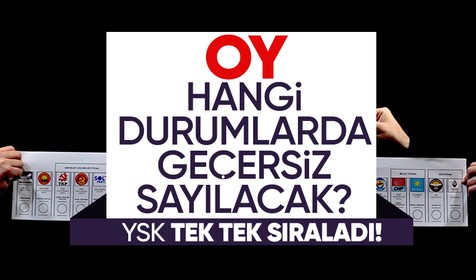 Seçime saatler kaldı! Hangi durumlarda oy geçersiz sayılır? YSK tek tek açıkladı