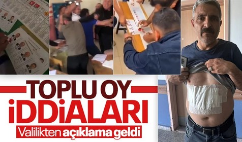 Şanlıurfa'dan seçime dair görüntüler gündem olmuştu! 'Toplu oy' iddialarına Şanlıurfa Valiliği'nden açıklama geldi