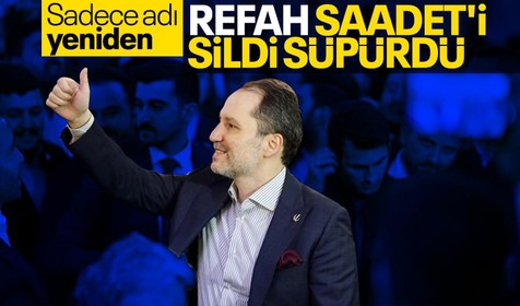 Yeniden Refah Partisi kendi logosu ile girdiği ilk seçimde Saadet Partisi’ni geride bıraktı