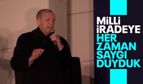 SON DAKİKA! Cumhurbaşkanı Erdoğan Ankara'da balkon konuşması yaptı! Halkımızın kararı başımız üstüne