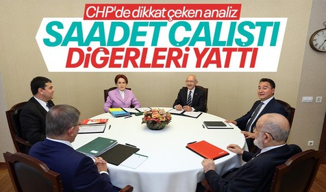 CHP 2. tur hazırlıklarına başladı! Dikkat çeken Meral Akşener ve Saadet Partisi analizi