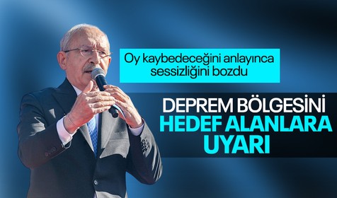Kemal Kılıçdaroğlu'ndan deprem bölgesi seçmenine linç yağdıranlara uyarı: 10 düşünelim 1 diyelim