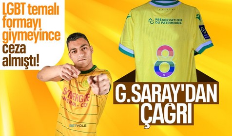 LGBT temalı formayı giymeyince ceza almıştı! Galatasaray'dan Mustafa Muhammed'e çağrı...