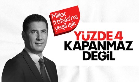 Sinan Oğan'dan Millet İttifakı'na yeşil ışık: Yüzde 4'lük puan kapanmayacak bir fark değil