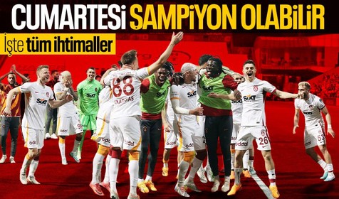 Galatasaray Sivasspor maçında şampiyon olabilir! Fenerbahçe-Trabzonspor maçında...