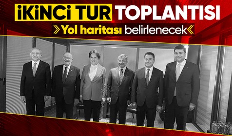 Millet İttifakı liderleri '2'nci tur yol haritası' için CHP Genel Merkezi'nde toplanacak