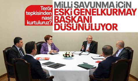 Millet İttifakı bakanlıkları açıklayacak! İlker Başbuğ'un adı Milli Savunma Bakanlığı için konuşulmaya başlandı