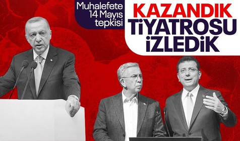 SON DAKİKA! Cumhurbaşkanı Erdoğan'dan muhalefete 14 Mayıs tepkisi! Kazandık tiyatrosu izledik