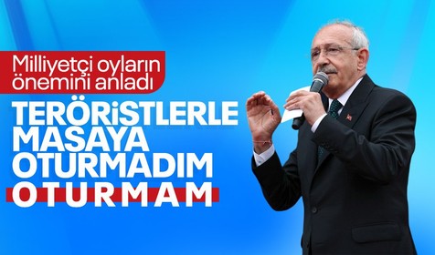 Son dakika haberleri... Millet İttifakı'nın Cumhurbaşkanı Adayı Kemal Kılıçdaroğlu açıklamalarda bulundu! Ben terör örgütleriyle oturmam