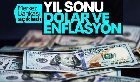 SON DAKİKA! Merkez Bankası'ndan yıl sonu enflasyon ve dolar açıklaması!