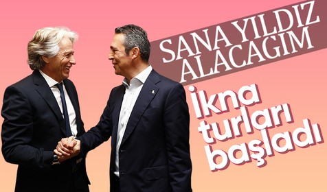Fenerbahçe Başkanı Ali Koç Jorge Jesus'u ikna turuna çıktı! Yıldız transfer sözü...