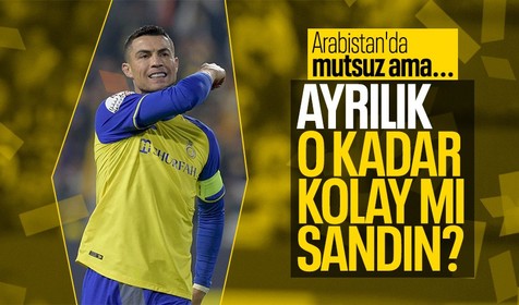 Ronaldo Al-Nassr'dan ayrılmak istiyor! Sözleşmesindeki o madde ise...