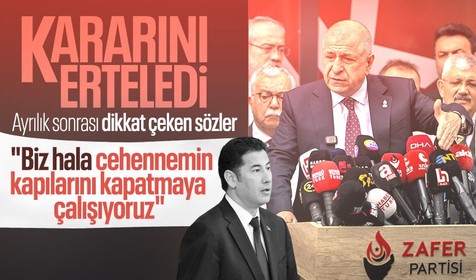 SON DAKİKA! Ümit Özdağ'dan flaş açıklama! Kılıçdaroğlu ile görüşüp açıklayacağım